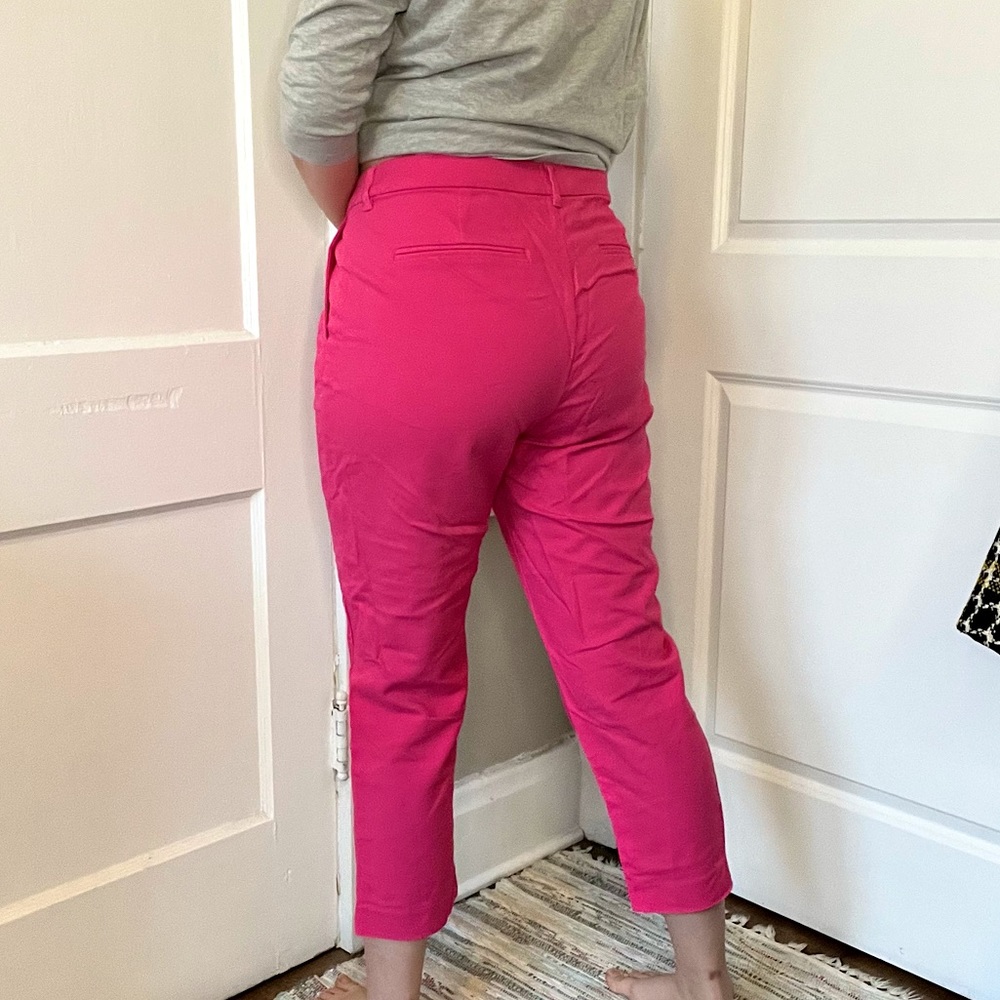 Pink Old Navy Harper Mid Rise Slacks Size 14